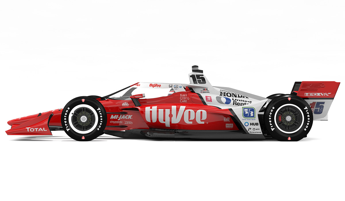 HyVee to Be the Primary Sponsor for Rahal Letterman Lanigan Racing for