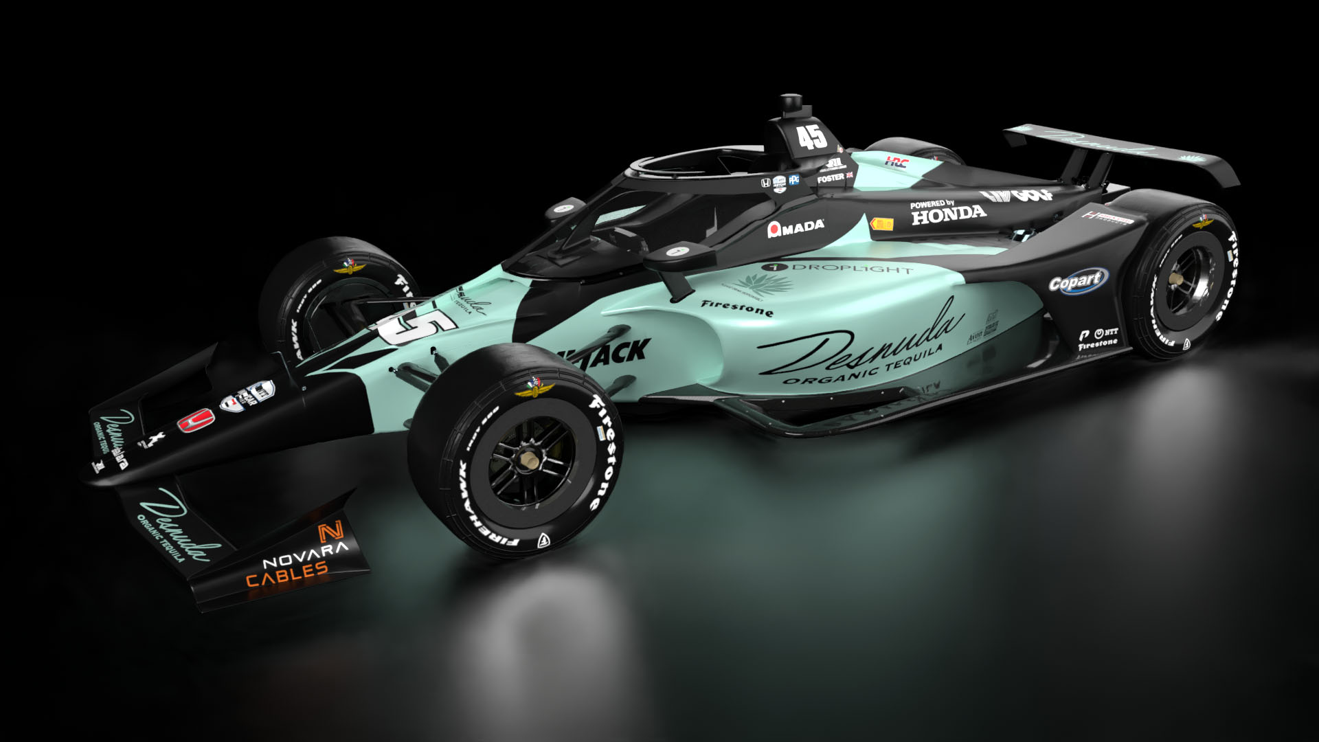 Desnuda Organic Tequila Joins Rahal Letterman Lanigan Racing As