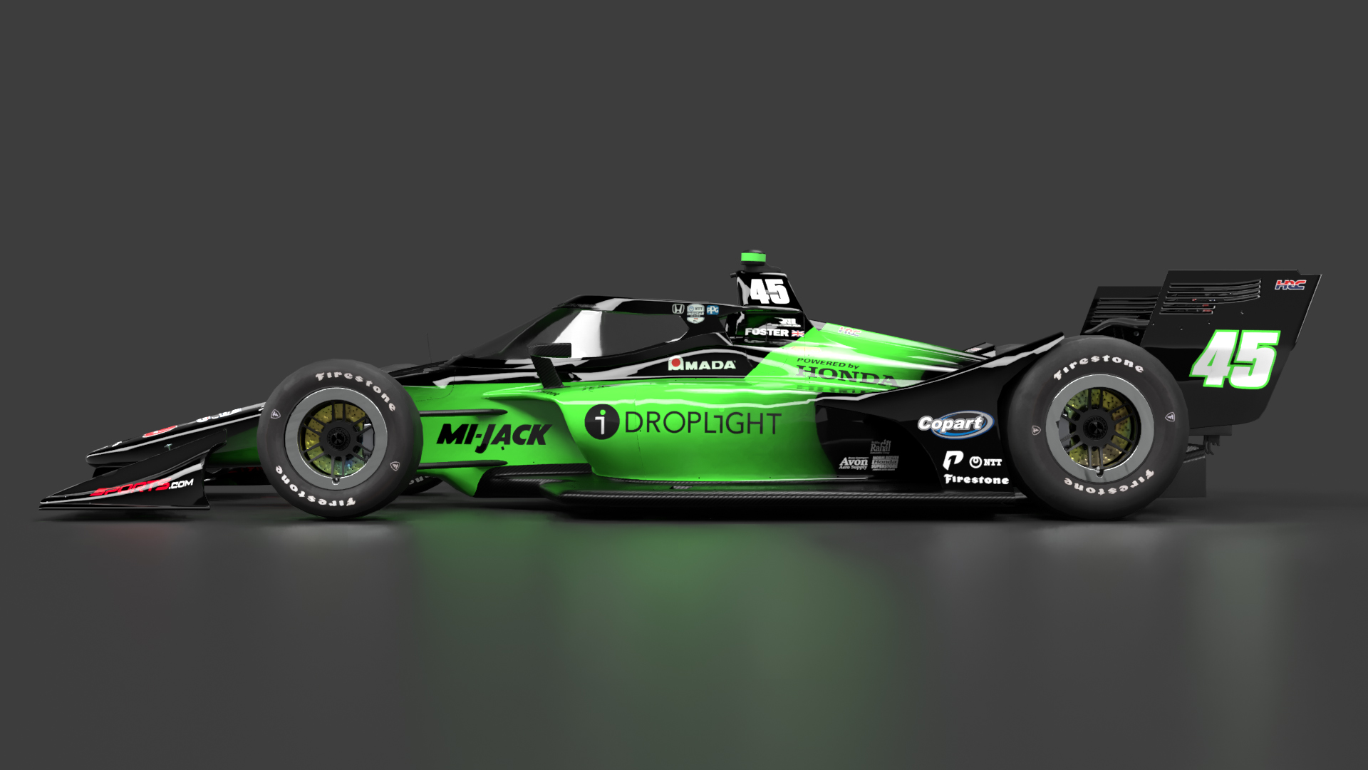 RLL and Droplight Announce Strategic Partnership for No. 45 Car 